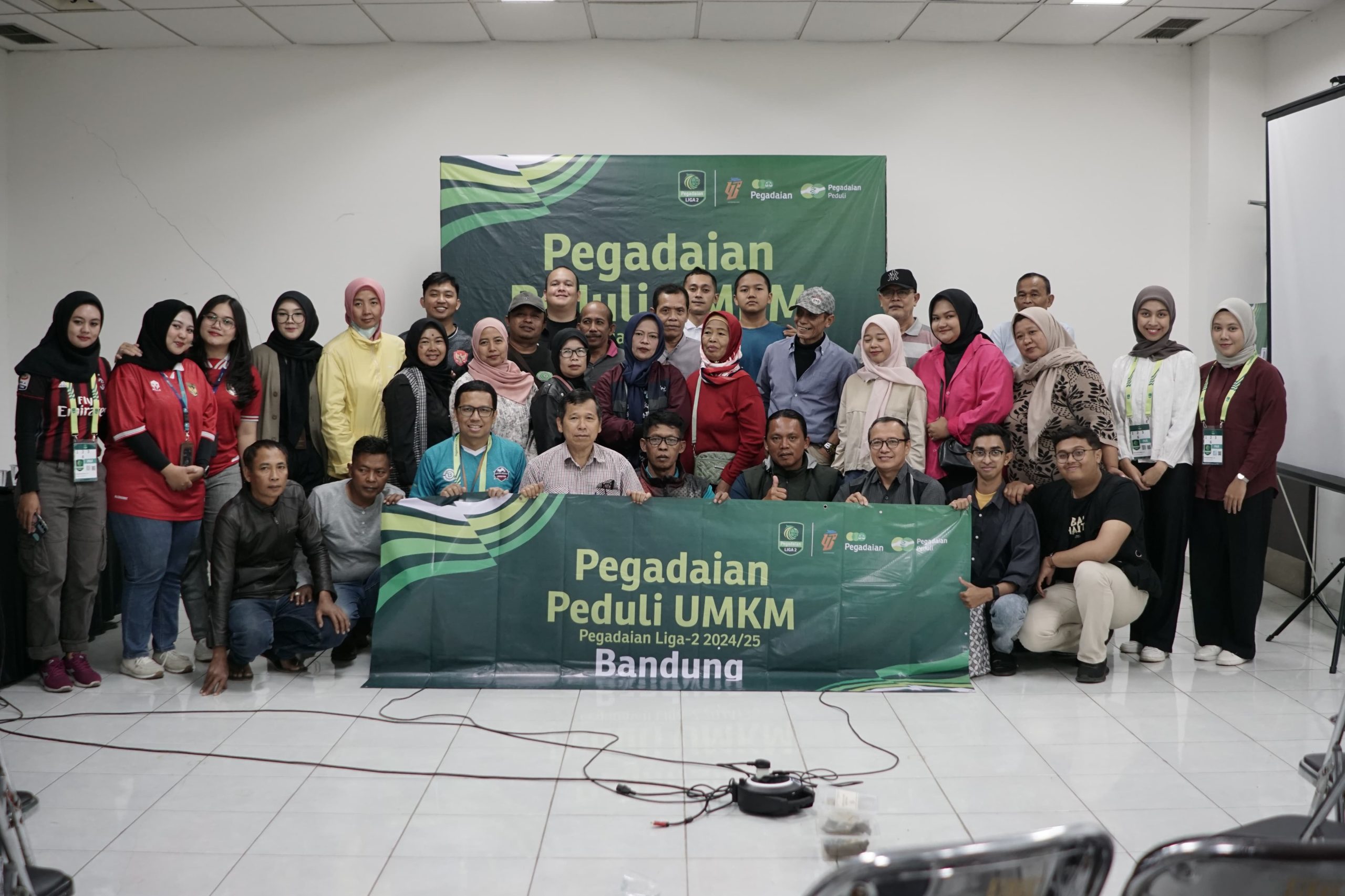 Sinergi Pegadaian, PSKC Cimahi, dan LIB: Memberdayakan UMKM Lewat Program Sosial Liga 2