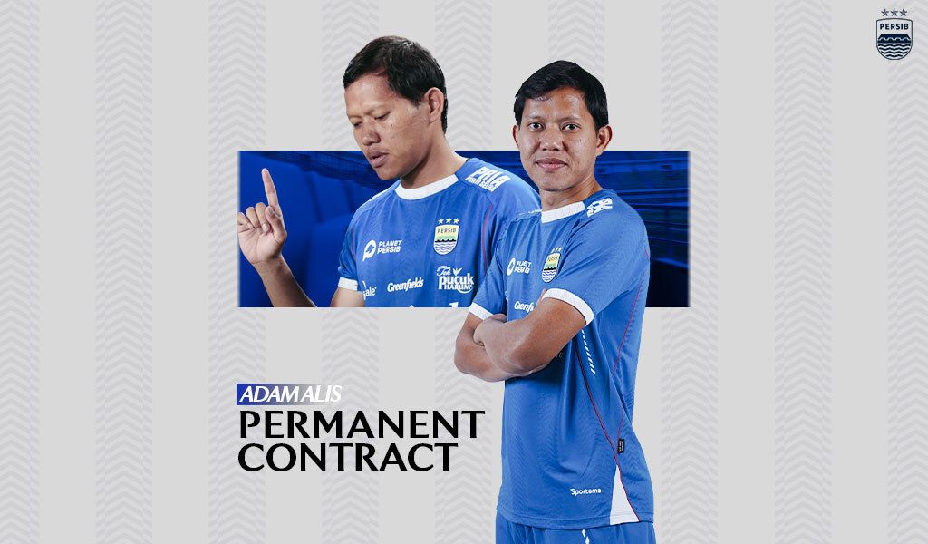 Dikontrak Dua Setengah Tahun, Adam Alis Permanen di Persib